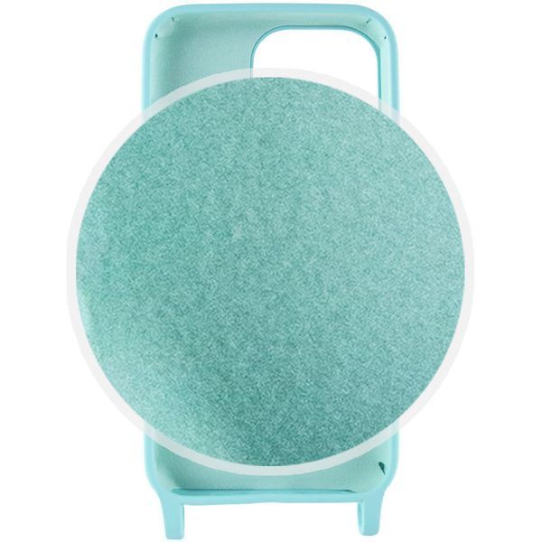 Чохол TPU two straps California для Apple iPhone 12 Pro / 12 (6.1") Бірюзовий / Marine Green 255736 фото