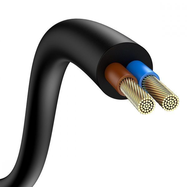 Зарядний Пристрій Baseus GaN3 Pro 65W (2 Type-C + 2 USB) + Cable Type-C to Type-C 100W (1m) (CCGP040101) Black 252340 фото
