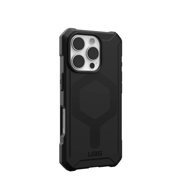 Чохол UAG для iPhone 16 Pro, Essential Armor Magsafe, Black (114448114040) 362036 фото