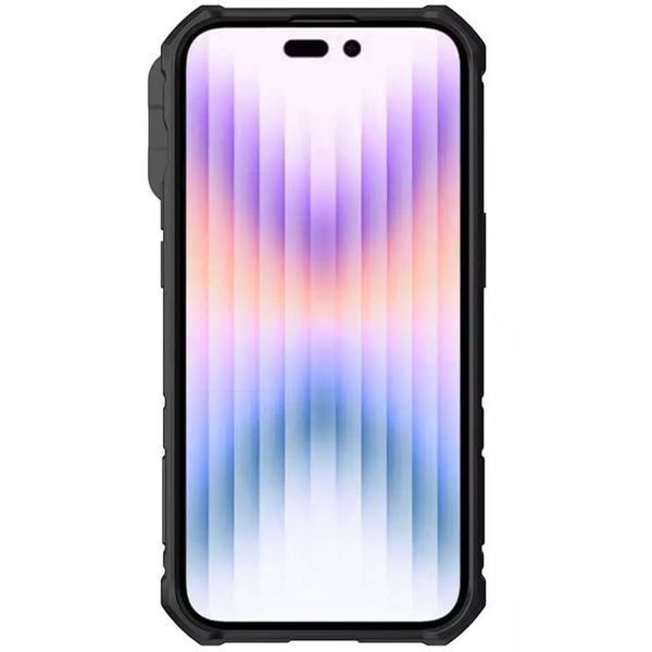 TPU+PC чохол Nillkin CamShield Armor Pro no logo (шторка на камеру) для Apple iPhone 14 Pro (6.1") Синій 261678 фото