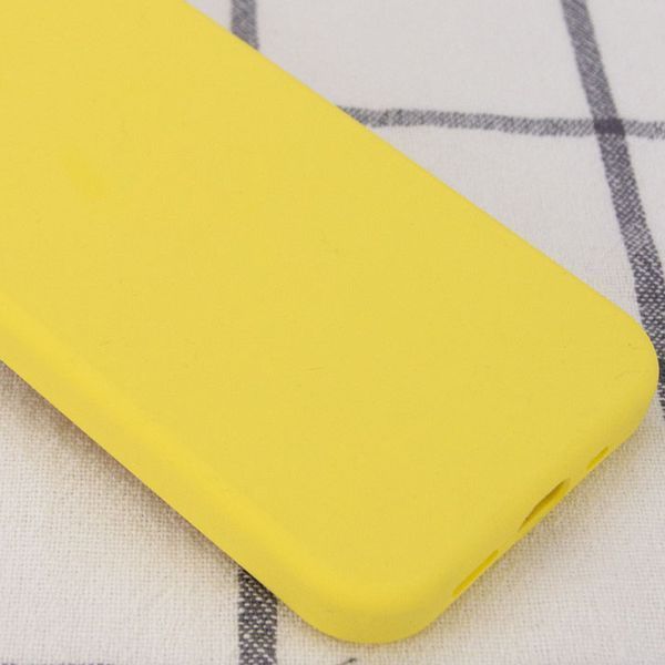 Чохол Silicone Case Full Protective (AA) NO LOGO для Apple iPhone X / XS (5.8") Жовтий / Yellow 314799 фото
