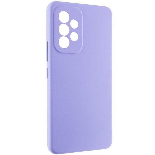 Чохол Silicone Cover Lakshmi Full Camera (AAA) для Samsung Galaxy A53 5G Бузковий / Dasheen 271906 фото