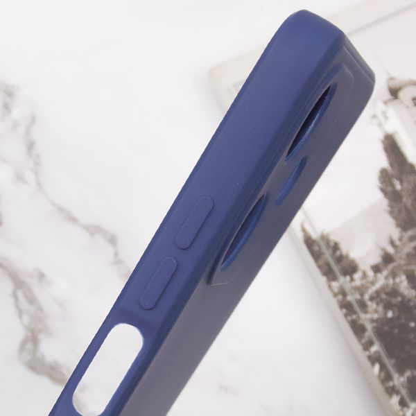 Силіконовий чохол Candy Full Camera для Infinix Hot 30 Синій / Dark Blue 286303 фото