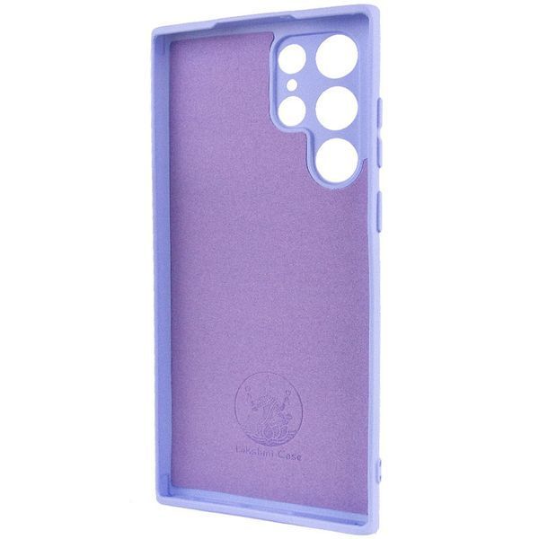 Чохол Silicone Cover Lakshmi Full Camera (A) для Samsung Galaxy S24 Ultra Бузковий / Dasheen 283946 фото