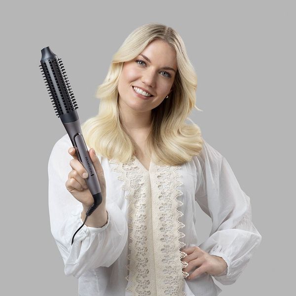 Стайлер Remington ProLuxe You Adaptive, 62Вт, темп.режимів-3, D-38mm, іонізація, кераміка, чорно-сірий (CB9800) 369226 фото