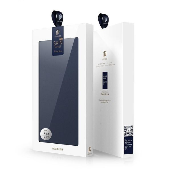 Чохол-книжка Dux Ducis з кишенею для візиток для Apple iPhone 12 Pro / 12 (6.1") Синій 201816 фото