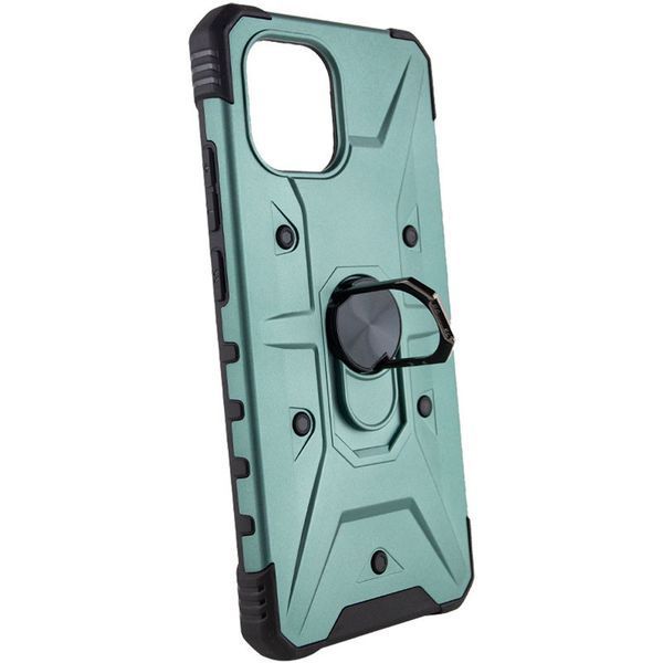 Ударостійкий чохол Pathfinder Ring для Xiaomi Redmi A1 / A2 Зелений / Green 259249 фото