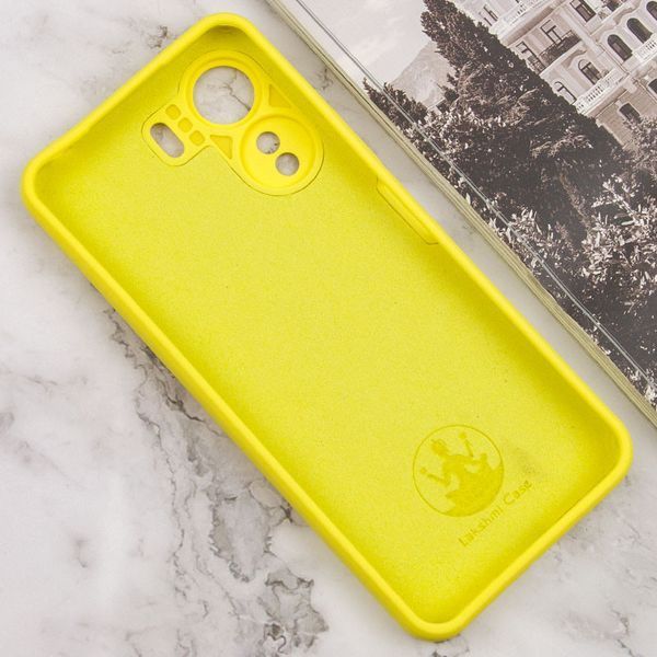 Чохол Silicone Cover Lakshmi Full Camera (AAA) для Xiaomi Redmi 13C / Poco C65 Жовтий / Yellow 286941 фото