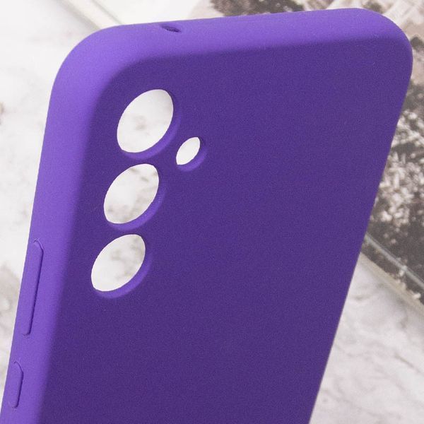 Чохол Silicone Cover Lakshmi Full Camera (AAA) для Samsung Galaxy A35 Фіолетовий / Amethyst 316601 фото