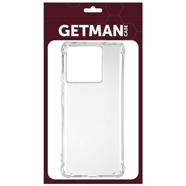 TPU чохол GETMAN Ease logo посилені кути для Xiaomi 17 Pro Безбарвний (прозорий) 404751 фото