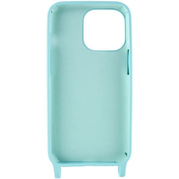 Чохол TPU two straps California для Apple iPhone 12 Pro / 12 (6.1") Бірюзовий / Marine Green 255736 фото