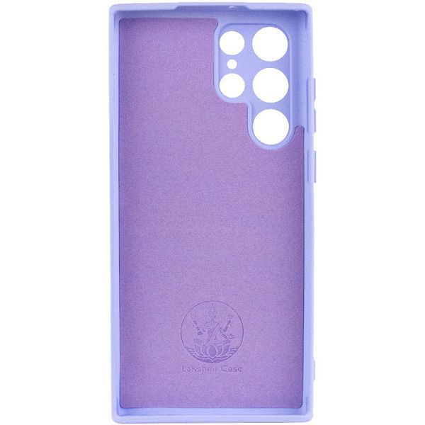 Чохол Silicone Cover Lakshmi Full Camera (A) для Samsung Galaxy S24 Ultra Бузковий / Dasheen 283946 фото