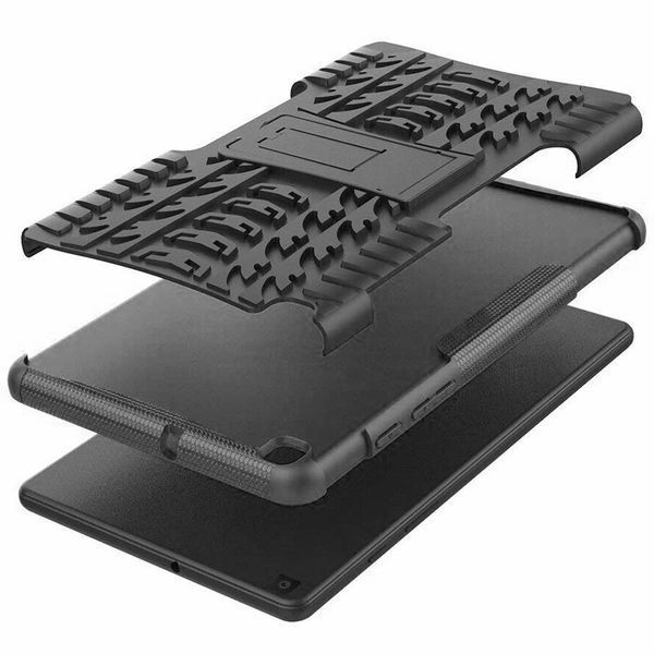 TPU+PC чохол Protector Stand для Samsung Galaxy Tab A8 10.5" (2021) Black 321378 фото