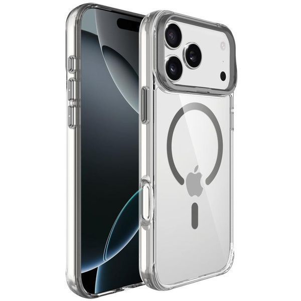 Чохол TPU Space Case Apex with MagSafe для Apple iPhone 17 Pro (6.3") Grey 398893 фото