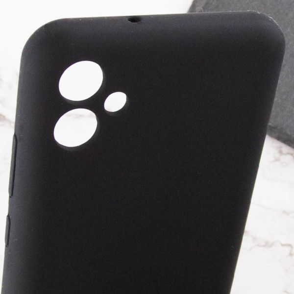 Чохол TPU GETMAN Liquid Silk Full Camera для Samsung Galaxy A04 Чорний / Black 357144 фото