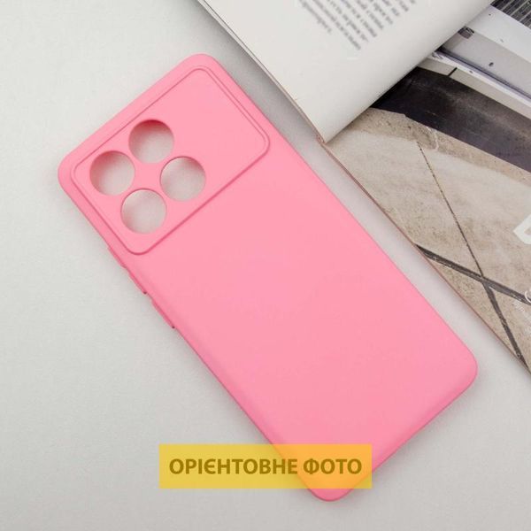 Чохол TPU GETMAN Liquid Silk Full Camera для Xiaomi Poco X6 / Note 13 Pro 5G Рожевий / Pink 397758 фото