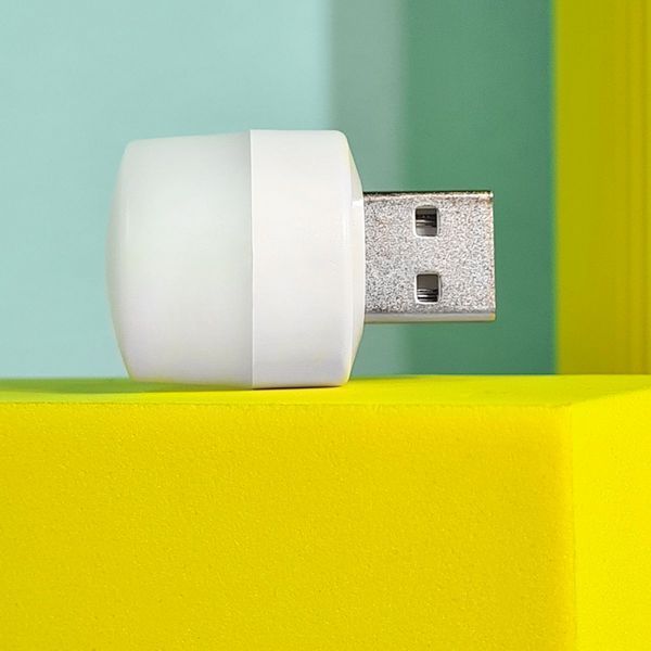 USB Led лампа 1w 6500k white 333567 фото