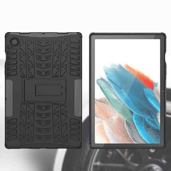 TPU+PC чохол Protector Stand для Samsung Galaxy Tab A8 10.5" (2021) Black 321378 фото