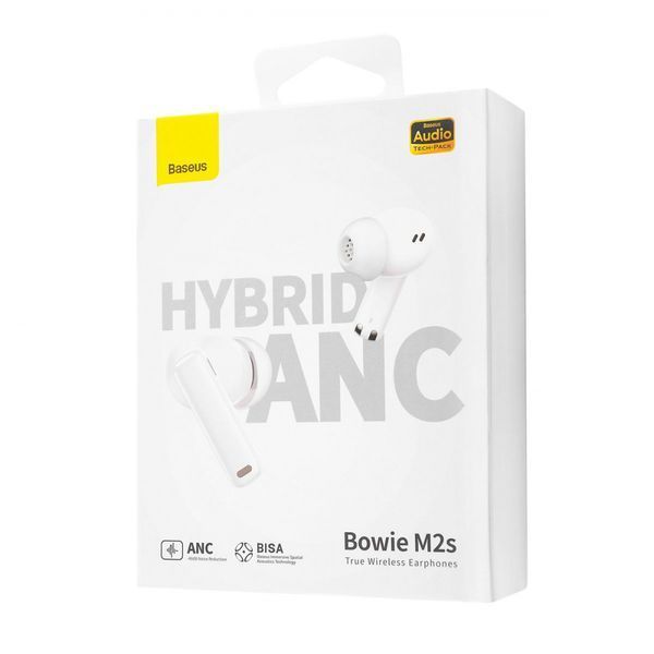 Навушники Baseus Bowie M2s TWS (NGTW350102) White 274135 фото