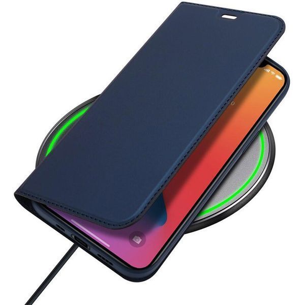 Чохол-книжка Dux Ducis з кишенею для візиток для Apple iPhone 12 Pro / 12 (6.1") Синій 201816 фото