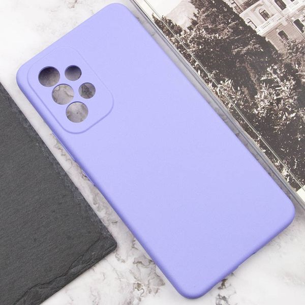 Чохол Silicone Cover Lakshmi Full Camera (AAA) для Samsung Galaxy A53 5G Бузковий / Dasheen 271906 фото
