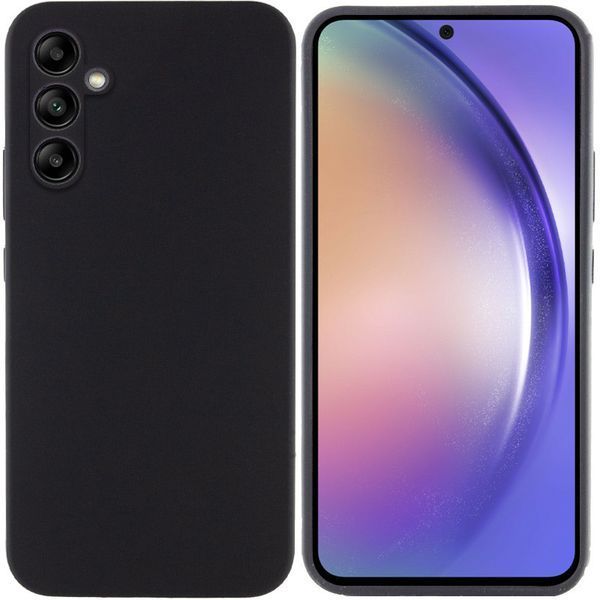 Чохол Silicone Cover Lakshmi Full Camera (AAA) для Samsung Galaxy A54 5G Чорний / Black 271811 фото