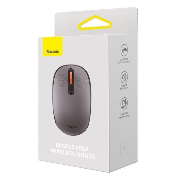 Бездротова Комп'ютерна Миша Baseus F01A (B01055502833-00) gray 359667 фото