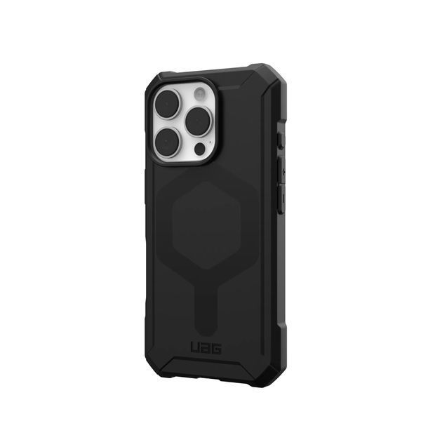 Чохол UAG для iPhone 16 Pro, Essential Armor Magsafe, Black (114448114040) 362036 фото