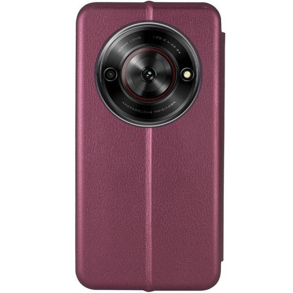 Шкіряний чохол-книжка Classy для ZTE Nubia Focus Бордовий 377835 фото