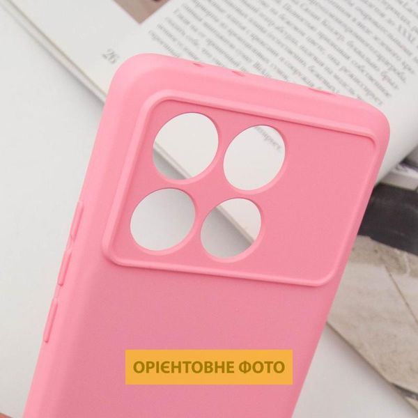 Чохол TPU GETMAN Liquid Silk Full Camera для Xiaomi Poco X6 / Note 13 Pro 5G Рожевий / Pink 397758 фото
