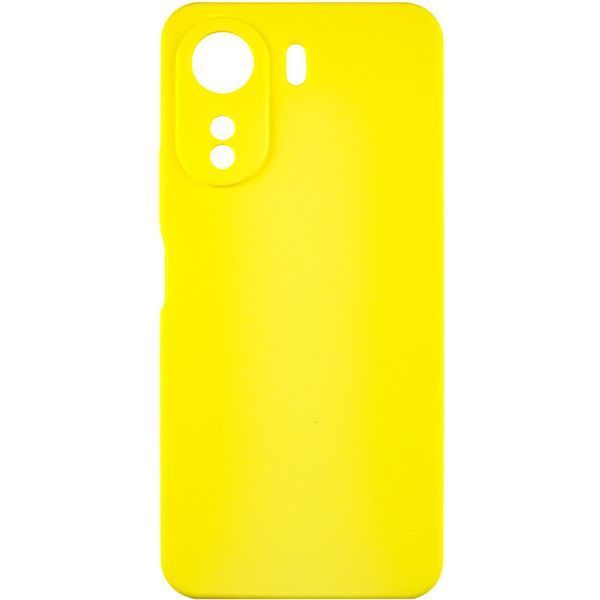 Чохол Silicone Cover Lakshmi Full Camera (AAA) для Xiaomi Redmi 13C / Poco C65 Жовтий / Yellow 286941 фото