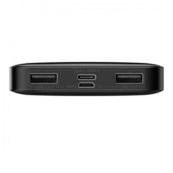 Портативна батарея Baseus 10000mAh Bipow Digital Display 15W (PPDML-I01) Black 216454 фото