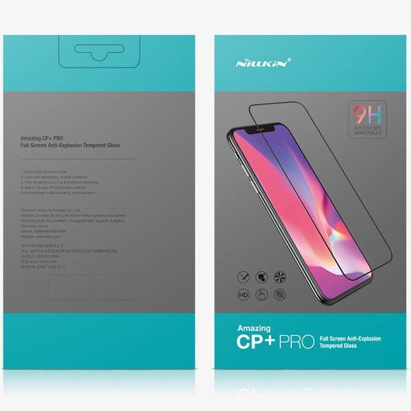 Захисне скло Nillkin (CP+PRO) для Samsung Galaxy A02s / A02 / M02s / M02 / A03s / A03 Core / A03 Чорний 339374 фото