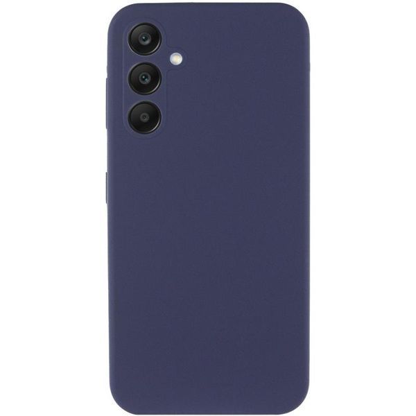 Чохол Silicone Cover Ummi Lakshmi Full Camera (AA) для Samsung Galaxy A35 Синій / Midnight Blue 399489 фото