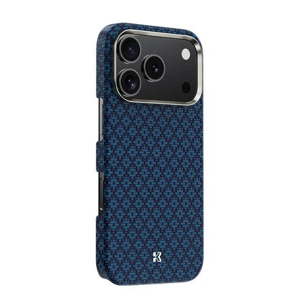Чохол-накладка iPhone 17 Pro Benks Armor Air Grid Kevlar Series (Blue) 405207 фото
