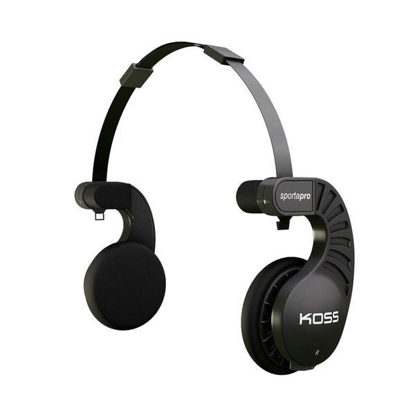 Навушники On-Ear Koss Sporta Pro, 3.5 mini-jack, 1.2м, Чорний (197039.101) 362667 фото