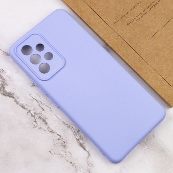 Чохол Silicone Cover Lakshmi Full Camera (AAA) для Samsung Galaxy A53 5G Бузковий / Dasheen 271906 фото