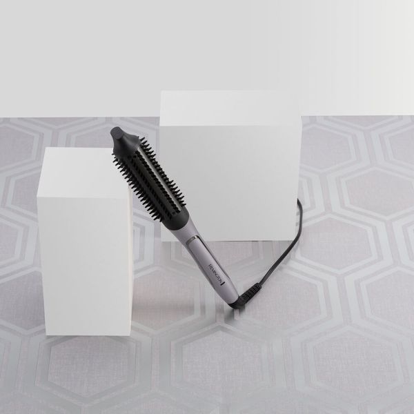 Стайлер Remington ProLuxe You Adaptive, 62Вт, темп.режимів-3, D-38mm, іонізація, кераміка, чорно-сірий (CB9800) 369226 фото