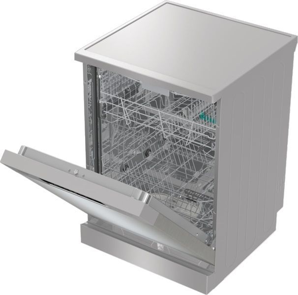 Посудомийна машина Gorenje, 16компл., A+++, 60см, дисплей, 3 кошика, AquaStop, сірий (GS643E90X) 374409 фото