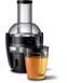 Соковитискач Philips Viva Collection відцентрований 800Вт, чаша-2л, жмих-1.2л, жолоб на ціле яблуко, пластик, чорний (HR1855/70) 373133 фото 2