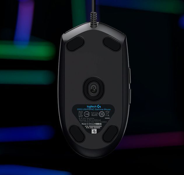 Миша LOGITECH G102 LIGHTSYNC - LILAC - EER 306498 фото