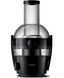 Соковитискач Philips Viva Collection відцентрований 800Вт, чаша-2л, жмих-1.2л, жолоб на ціле яблуко, пластик, чорний (HR1855/70) 373133 фото 1