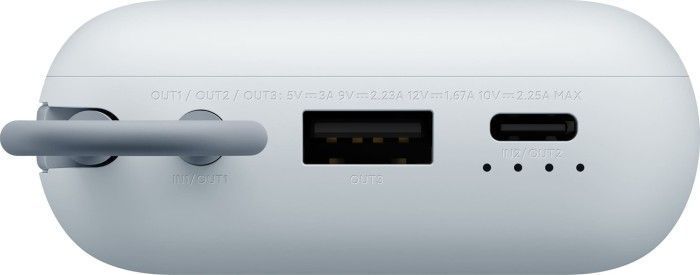 Портативна батарея Xiaomi 10000mAh 22.5W (Integrated Cable) (BHR9073GL) голуб 324227 фото
