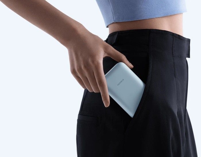 Портативна батарея Xiaomi 10000mAh 22.5W (Integrated Cable) (BHR9073GL) голуб 324227 фото
