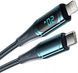 Кабель Essager LED Digital Display PD 20W Fast Charging Type C To Lightnining USB Cable 2m (EXCTL-YDA03) Blue 315756 фото 3