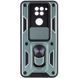 Чохол Ummi Camshield Serge Ring для Xiaomi Redmi Note 9 / Redmi 10X Зелений 396236 фото 1