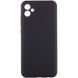 Чохол TPU GETMAN Liquid Silk Full Camera для Samsung Galaxy A04 Чорний / Black 357144 фото 1
