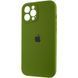 Чохол Silicone Case Full Camera Protective (AA) для Apple iPhone 12 Pro Max (6.7") Зелений / Dark Olive 261896 фото 3