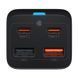 Зарядний Пристрій Baseus GaN3 Pro 65W (2 Type-C + 2 USB) + Cable Type-C to Type-C 100W (1m) (CCGP040101) Black 252340 фото 6