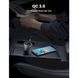 Автомобільний Зарядний пристрій UGREEN CD204 Car Charger 2xUSB Ports Single Extension Socket QC+PD 20W (60712) Silver 280619 фото 5